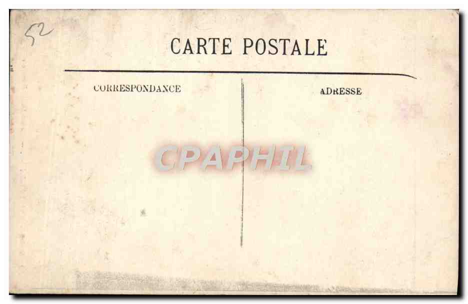 CPA Bourbonne Les Bains Ruines Gallo Romaines — Rückseite
