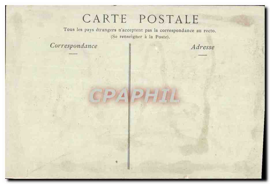 CPA La Jetee — Rückseite