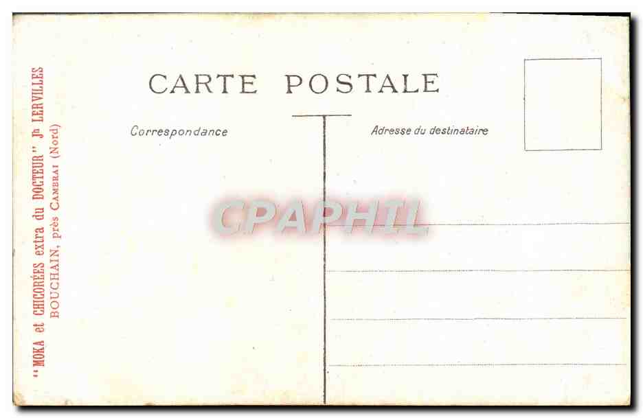CPA Bouchain Pres Cambrai Fantaisie  — Rückseite