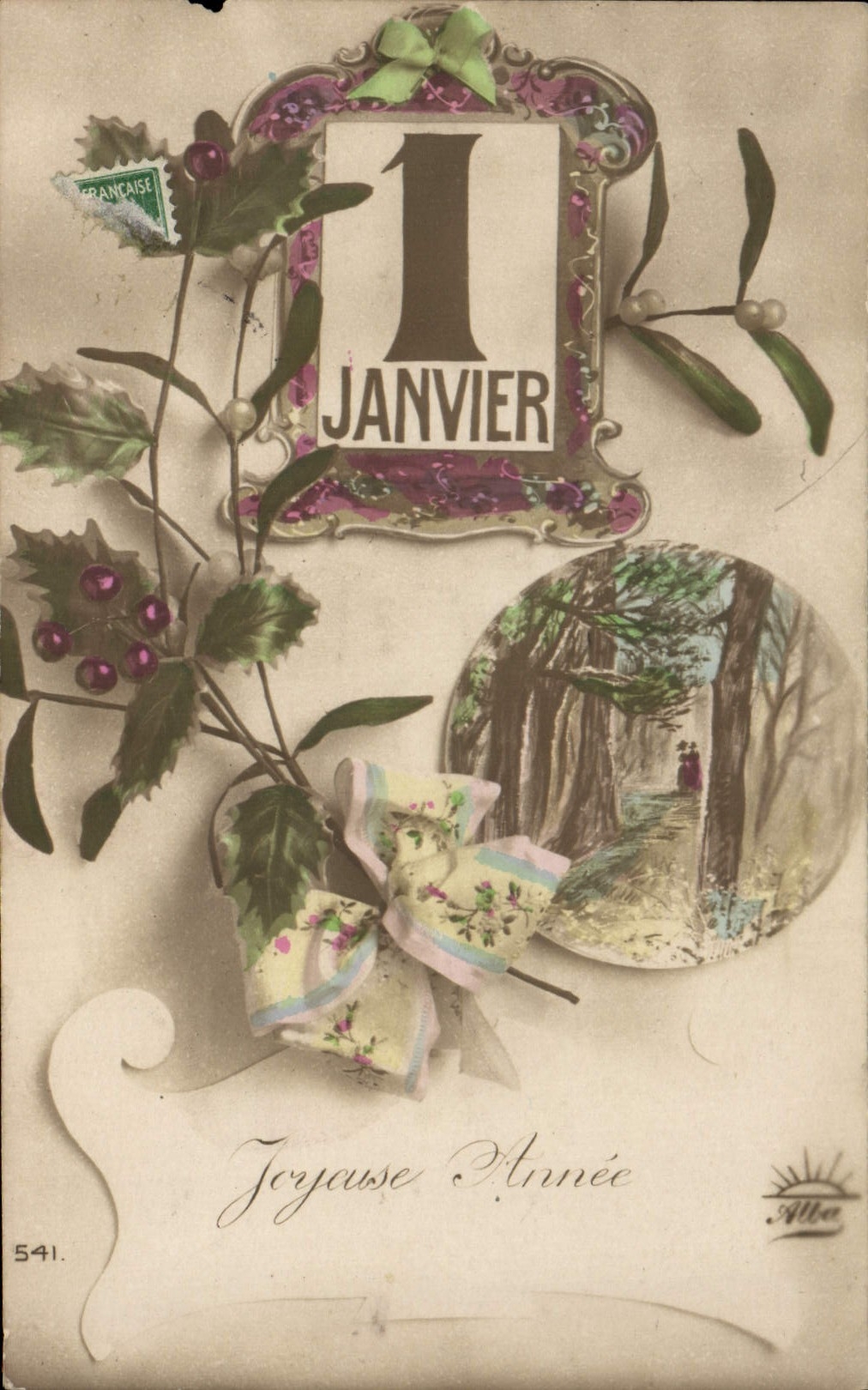 CPA 1er Janvier