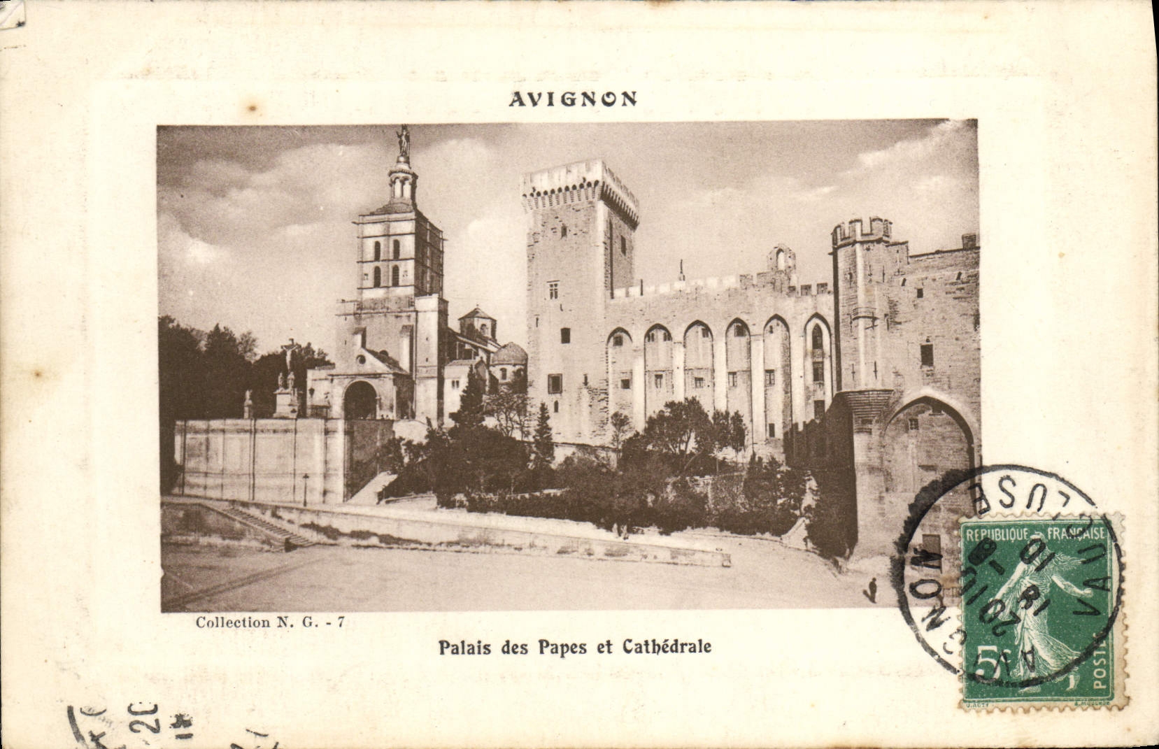 Avignon — Palais des Papes et Cathédrale — Collection N. G. - 7