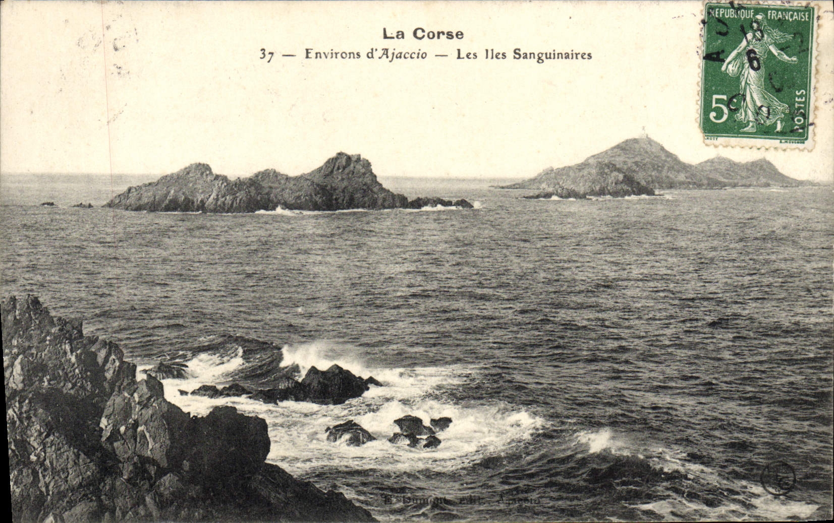 Les Iles Sanguinaires — Environs d'Ajaccio — Éditions Ajaccio