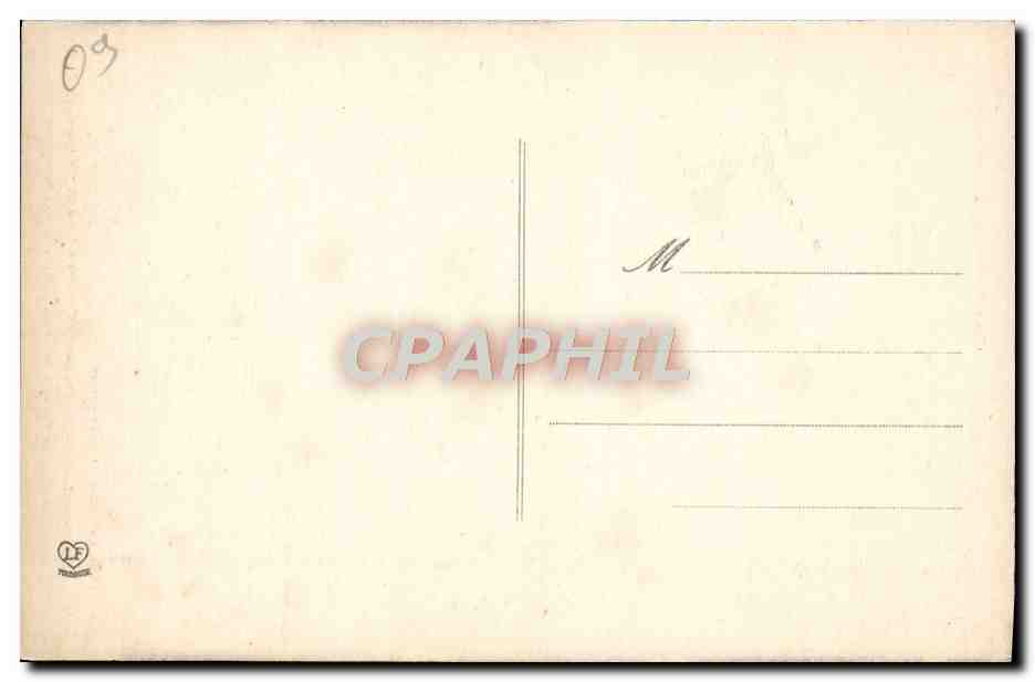 Montagnes du Castellet - Pilliers de Terre - Ax-les-Thermes — Phot. Labouche Fr. - Toulouse, n°1183 — Verso