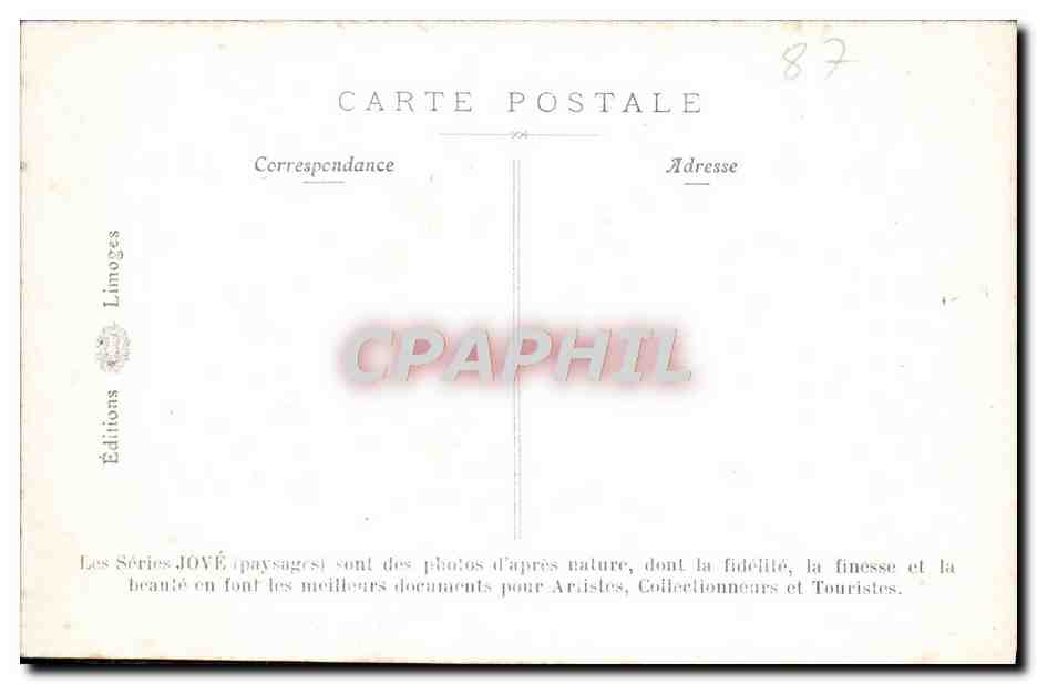 CPA Paysanne dans les bois Folklore — Rückseite