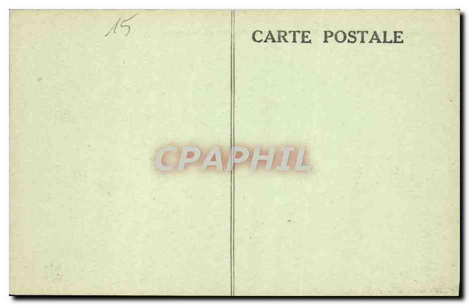 CPA L'Auvengne Murat Vue Generale Et Rocher De Bonnevie — Rückseite