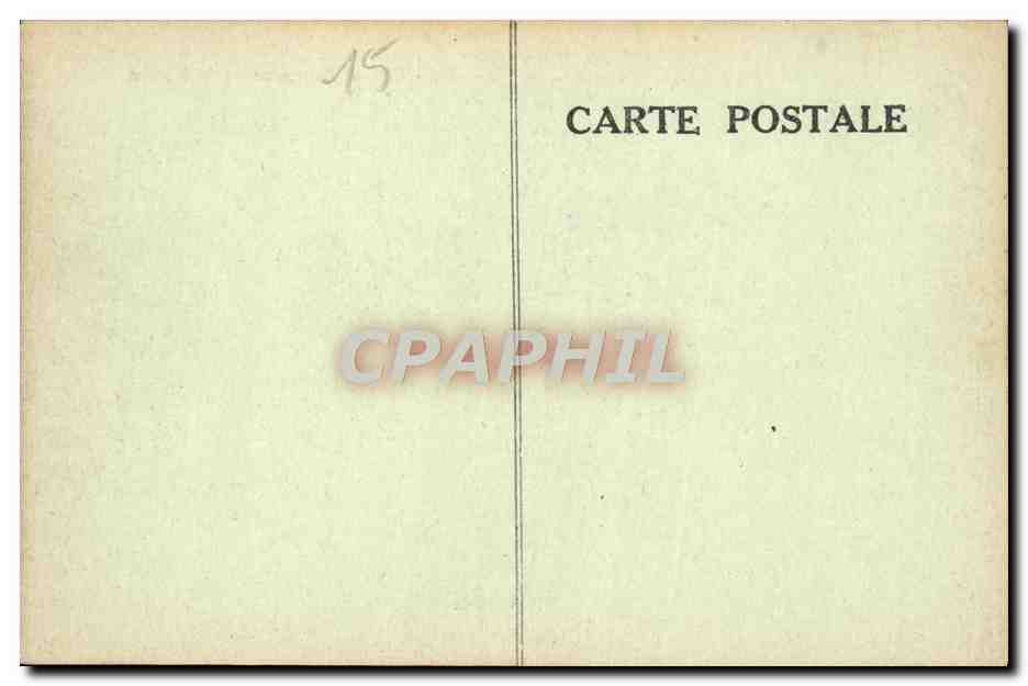 CPA Le Cantal Pittoresque Route De Saint Flour A Chaudesaigues Grand tournant de la nation — Verso