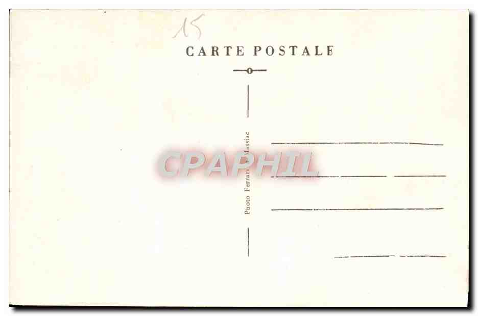 CPA Murat Notre Dame De Bonnevie — Verso