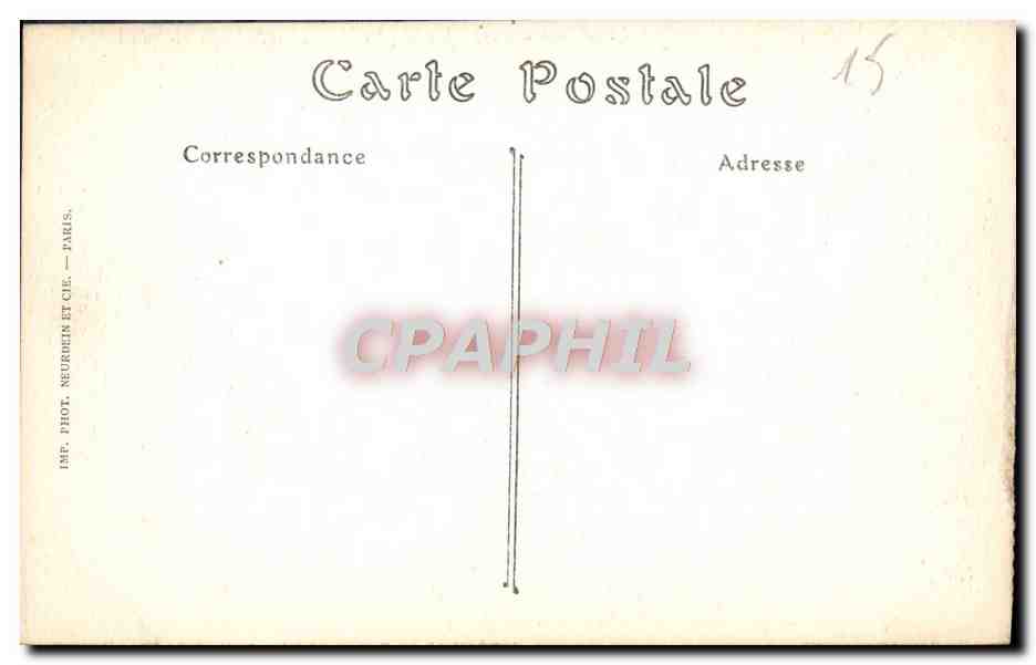 CPA Garabit Chemin De Fer De Neussargues A Beziers Le viaduc et la vallee de la Truyere — Verso