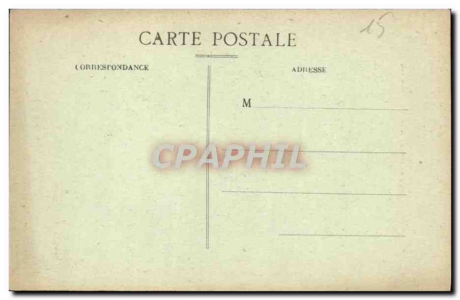 CPA L'Auvergne Pittoresque Vic Sur Cere Le Pas de la Cere — Verso