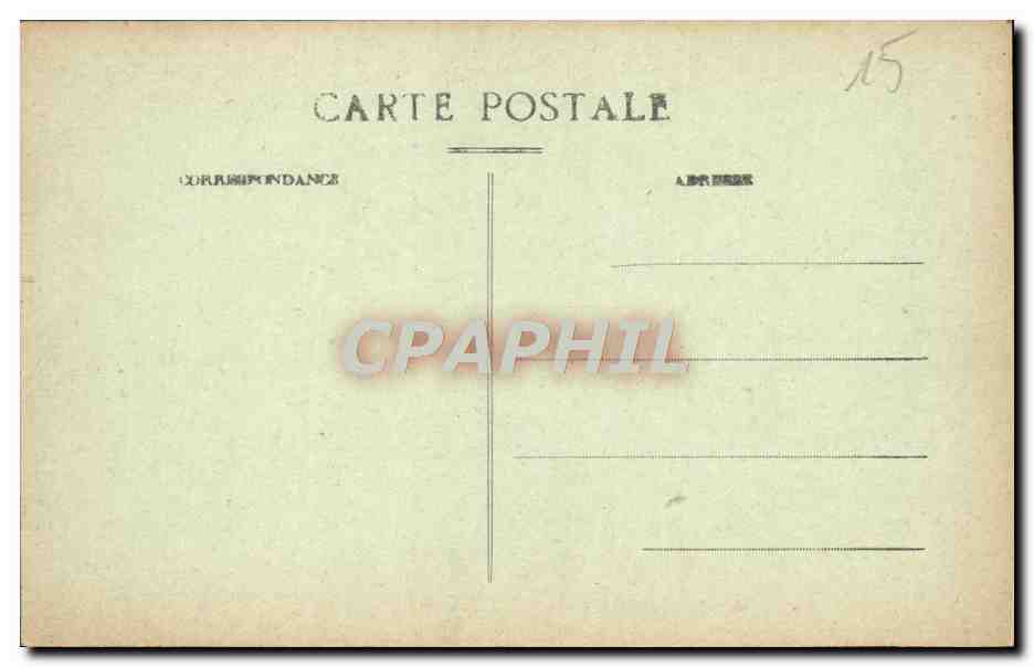 CPA Cantal Chaudesaigues Paysage Sur Le Cirque de Montagnes — Verso