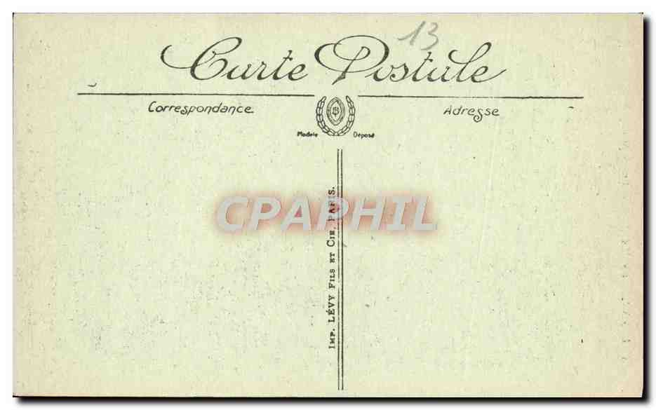 Les Saintes-Maries — Entrée principale de la Basilique — Edit. Marchietteau — Verso