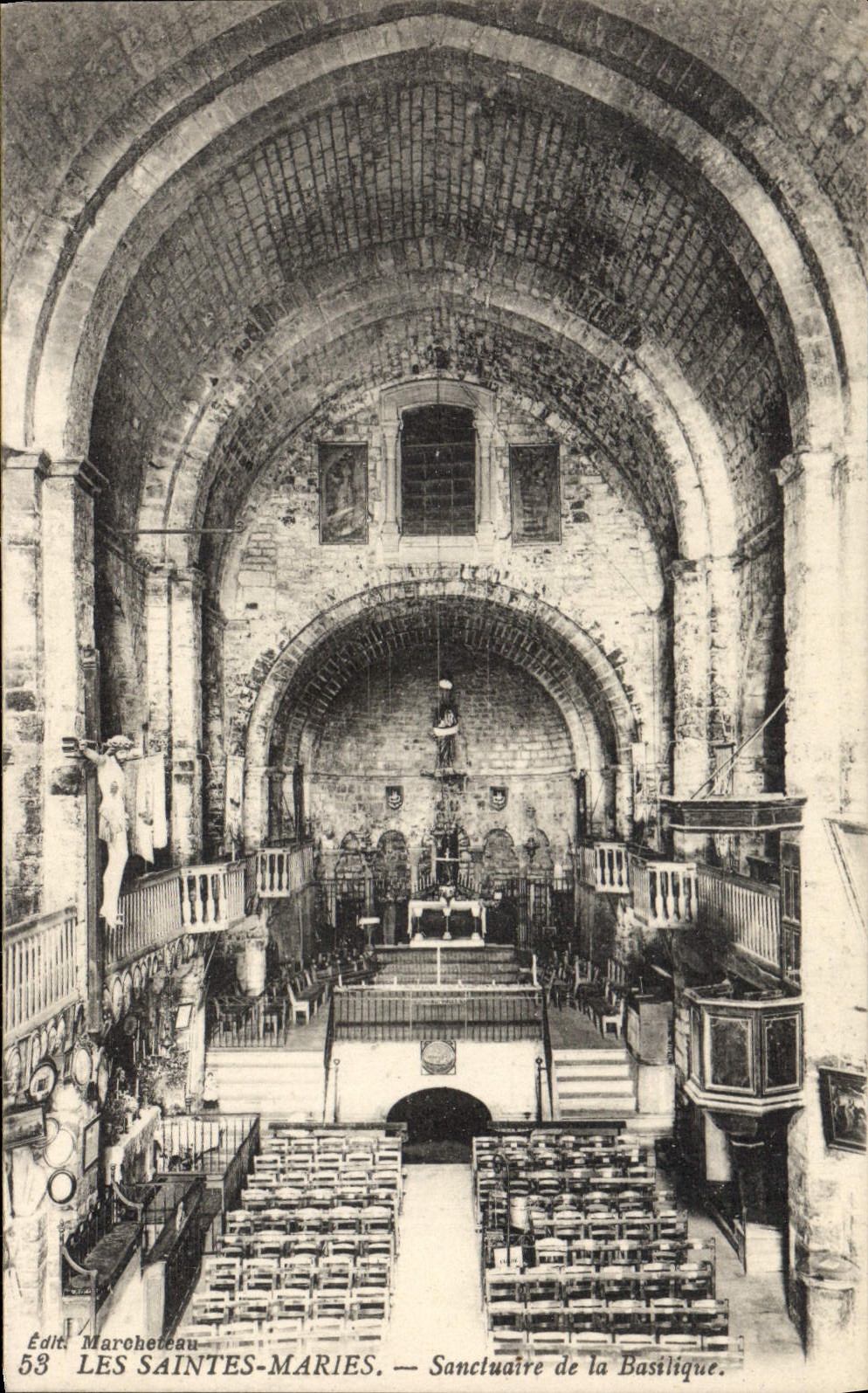 Les Saintes-Maries — Sanctuaire de la Basilique — Édité Maroheteau 53