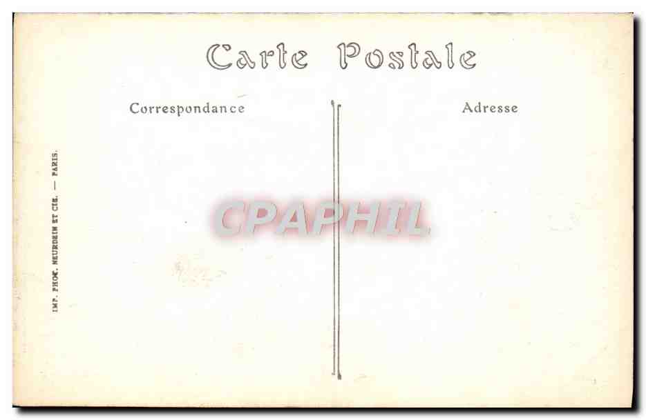 CPA Marseille La Chateau d'If Vue Prise en mer — Rückseite