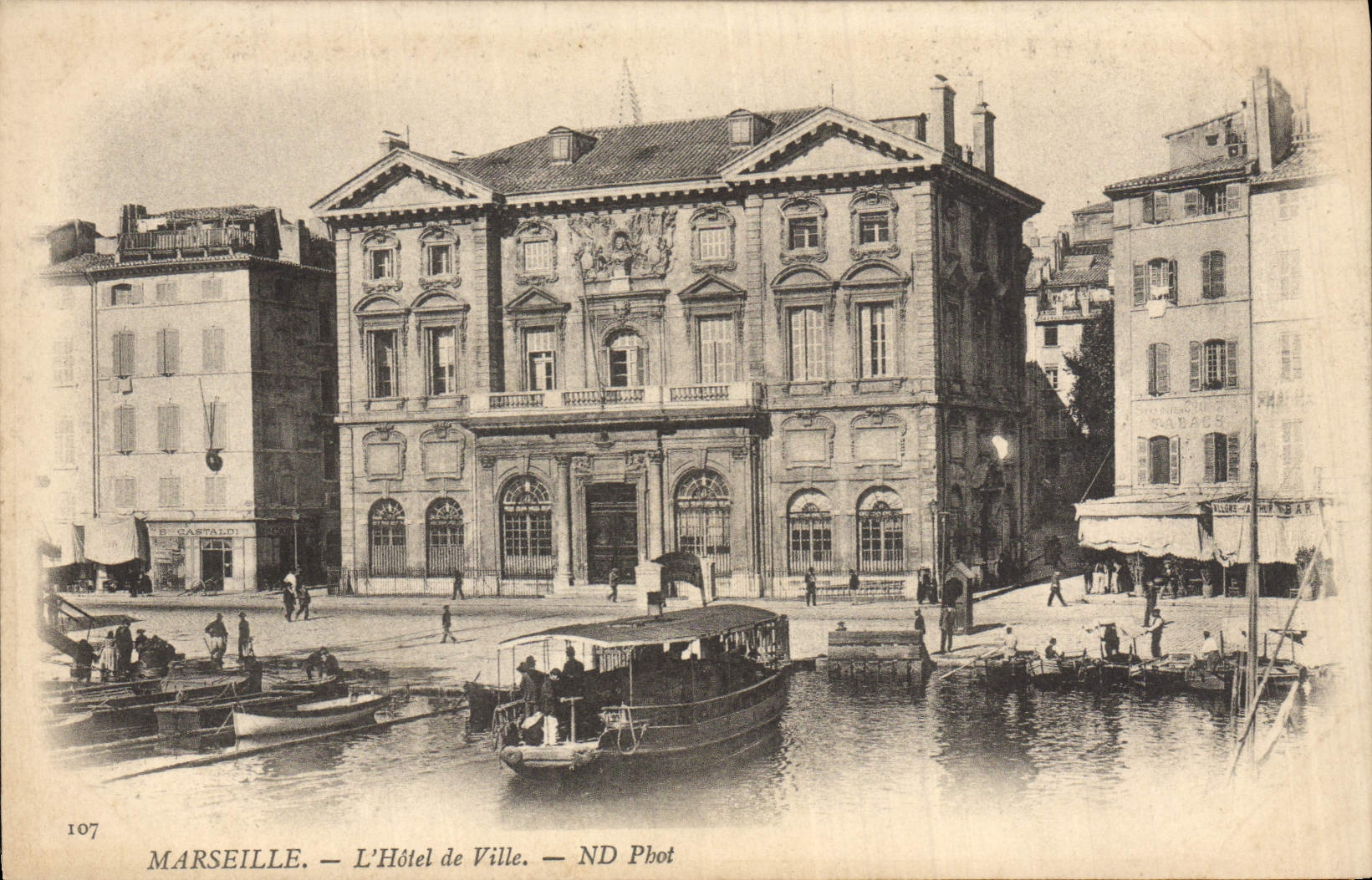 Marseille — L'Hôtel de Ville — ND Phot, n° 107
