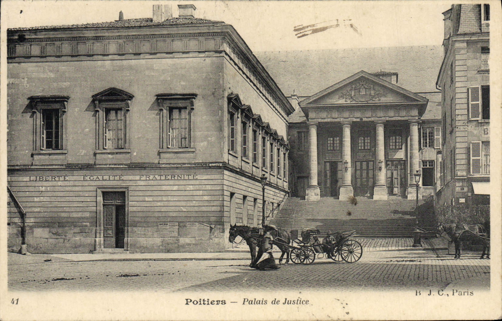 Poitiers — Palais de Justice — B. J. C., Paris, n°41