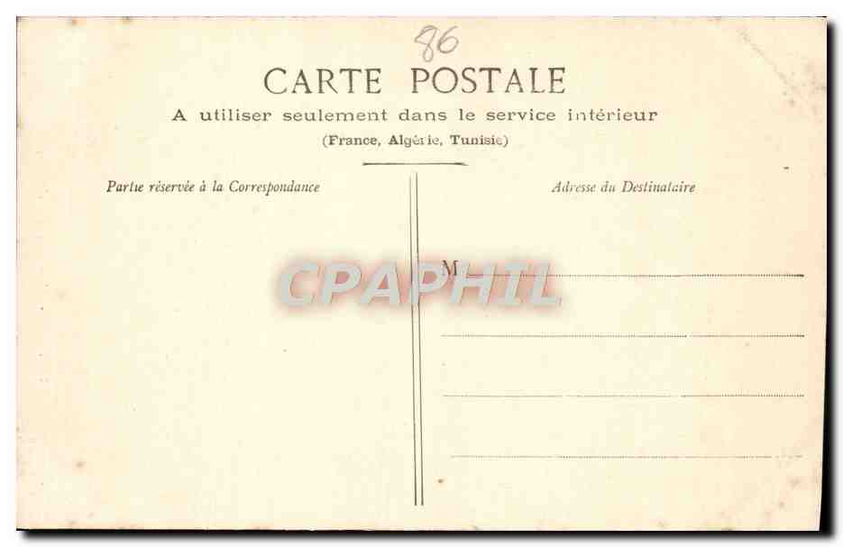 Poitiers - Church of Saint-Porchaire — Collection H. B. - n° 57 — Back