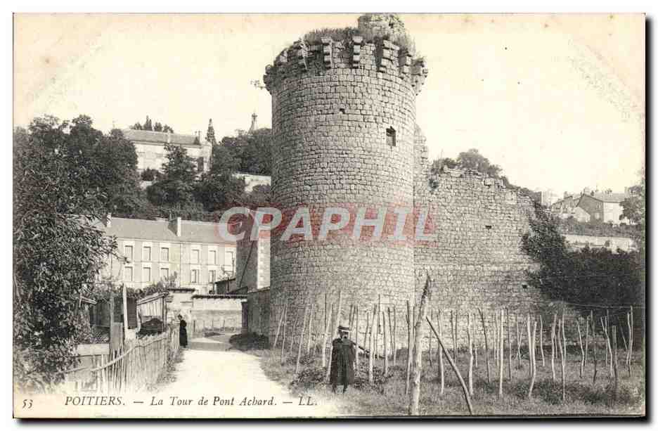 Poitiers — La Tour de Pont Achard — LL. n° 53