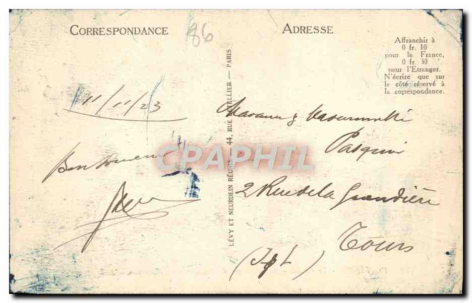 Poitiers - Le Clain - Notre-Dame-des-Dunes et les Casernes - BD — Verso