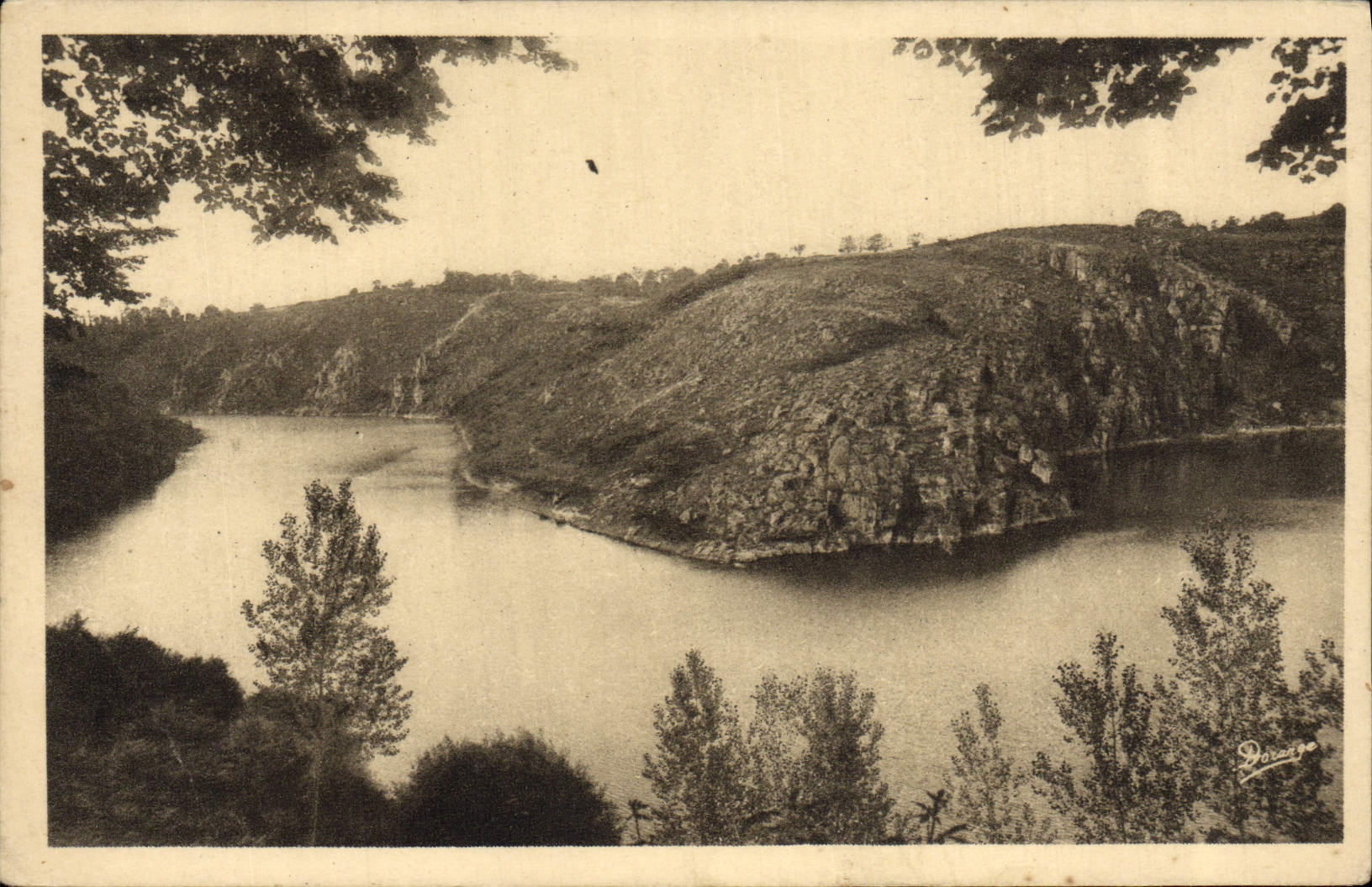 CPA Crozant La Boucle de la Creuse 