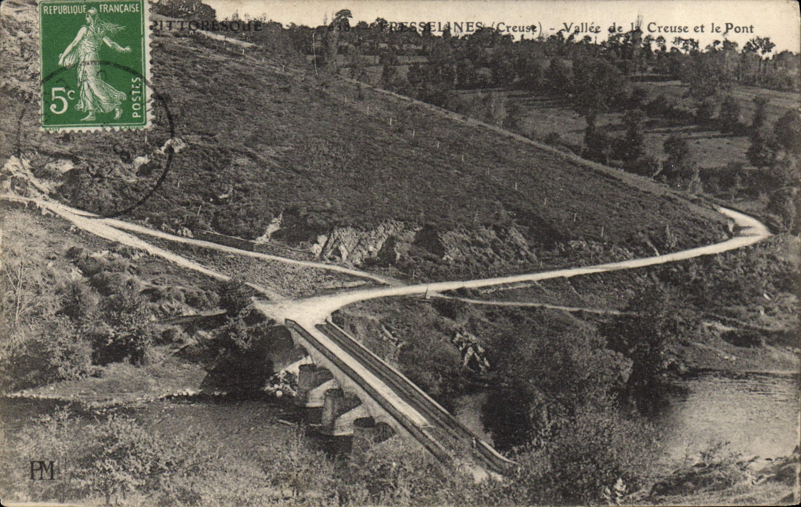 Fresselines (Creuse) — Vallée de la Creuse et le Pont — Édition PITTTORESQUE