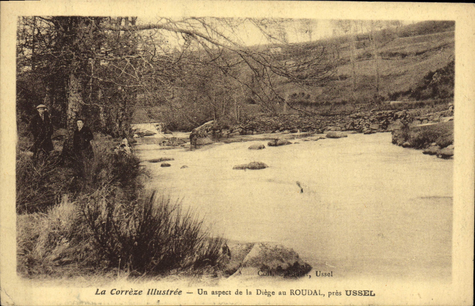 CPA Un Aspect de la Diege au Roudal pres Ussel