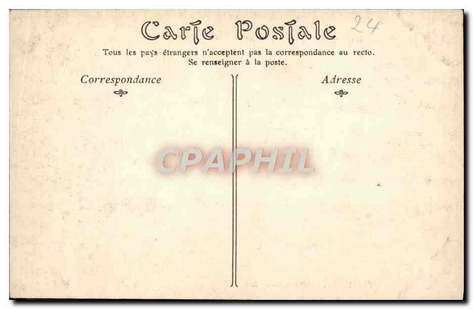 CPA Perigueux Panorama de la Ville  — Rückseite