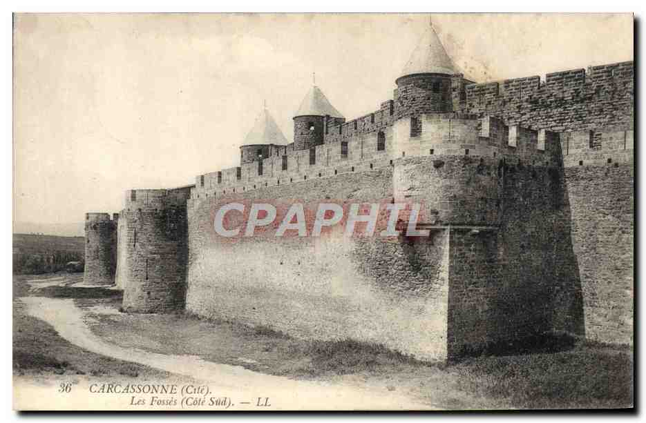 CPA Carcassonne Les Fosses 