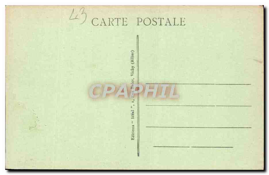 CPA Le Puy Vue generale  — Rückseite
