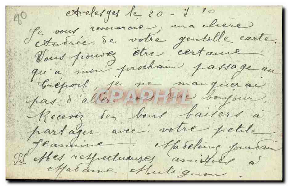 CPA Albert La Rue d'Amiens Apres le Bombardement Militaria — Rückseite