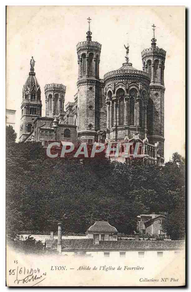 LYON — Abside de l'Église de Fourvière — Collections NI' Phot