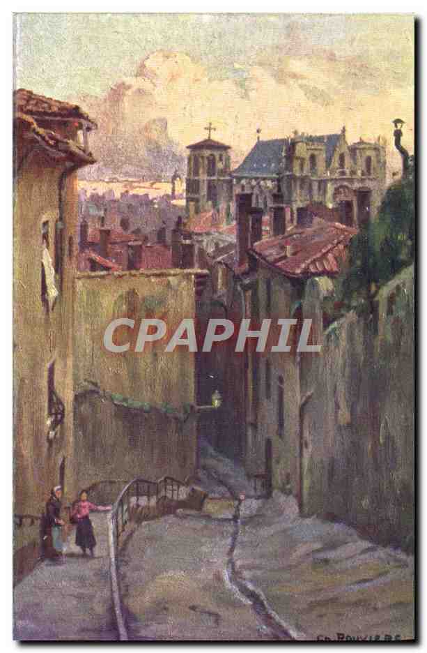 CPA Lyon Ancien La Moutee de Tirecul