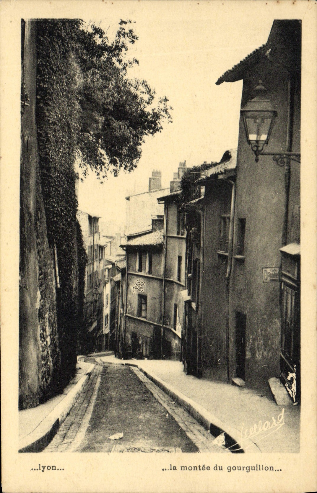 CPA Lyon La Montee du Gourguillon