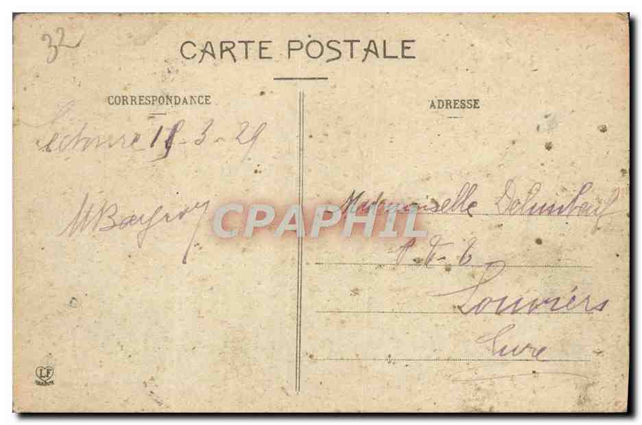 Lectoure - La Sous-Préfecture, Mairie, Tribunal (Ancien Évêché) — Le Gers, n°345 — Back