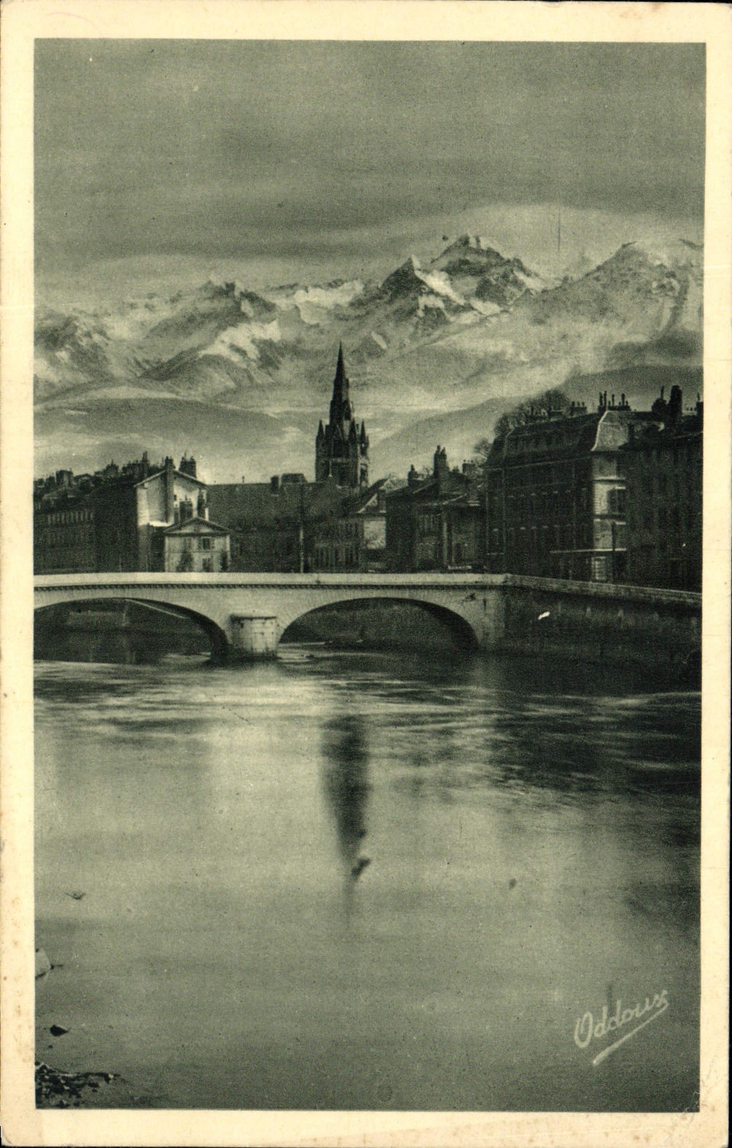 Grenoble - L'Isère et les Alpes - Église — G. Oddoux, n°36