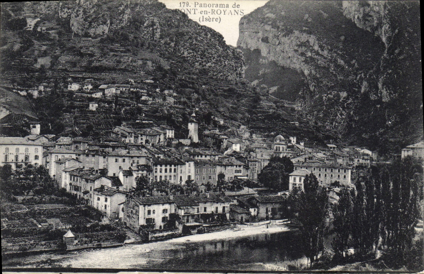 CPA Panorama de Pont En Royans