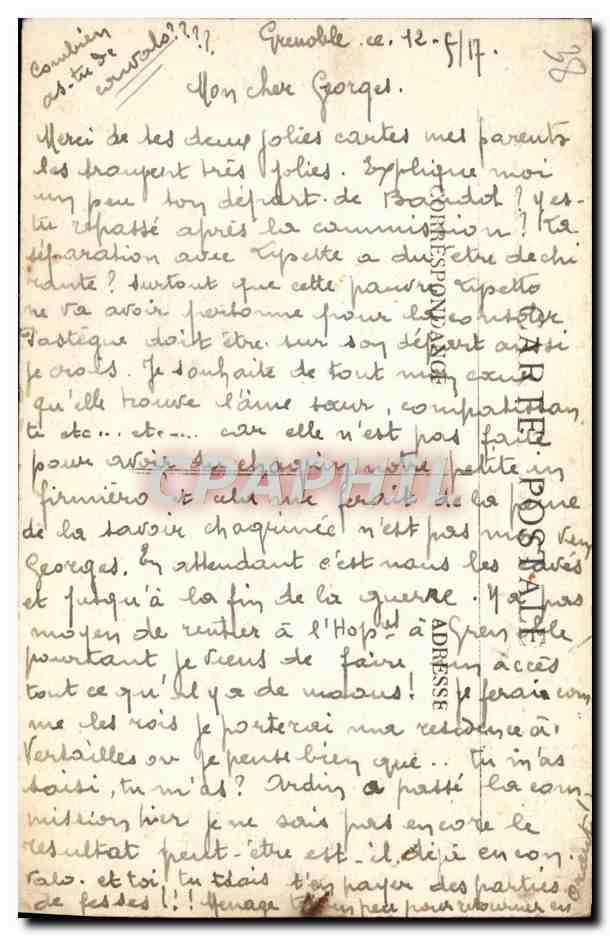 Dauphiné — La Vallée du Villard-de-Lans et le Col de l'Arc — E.R. — n°411 — Verso