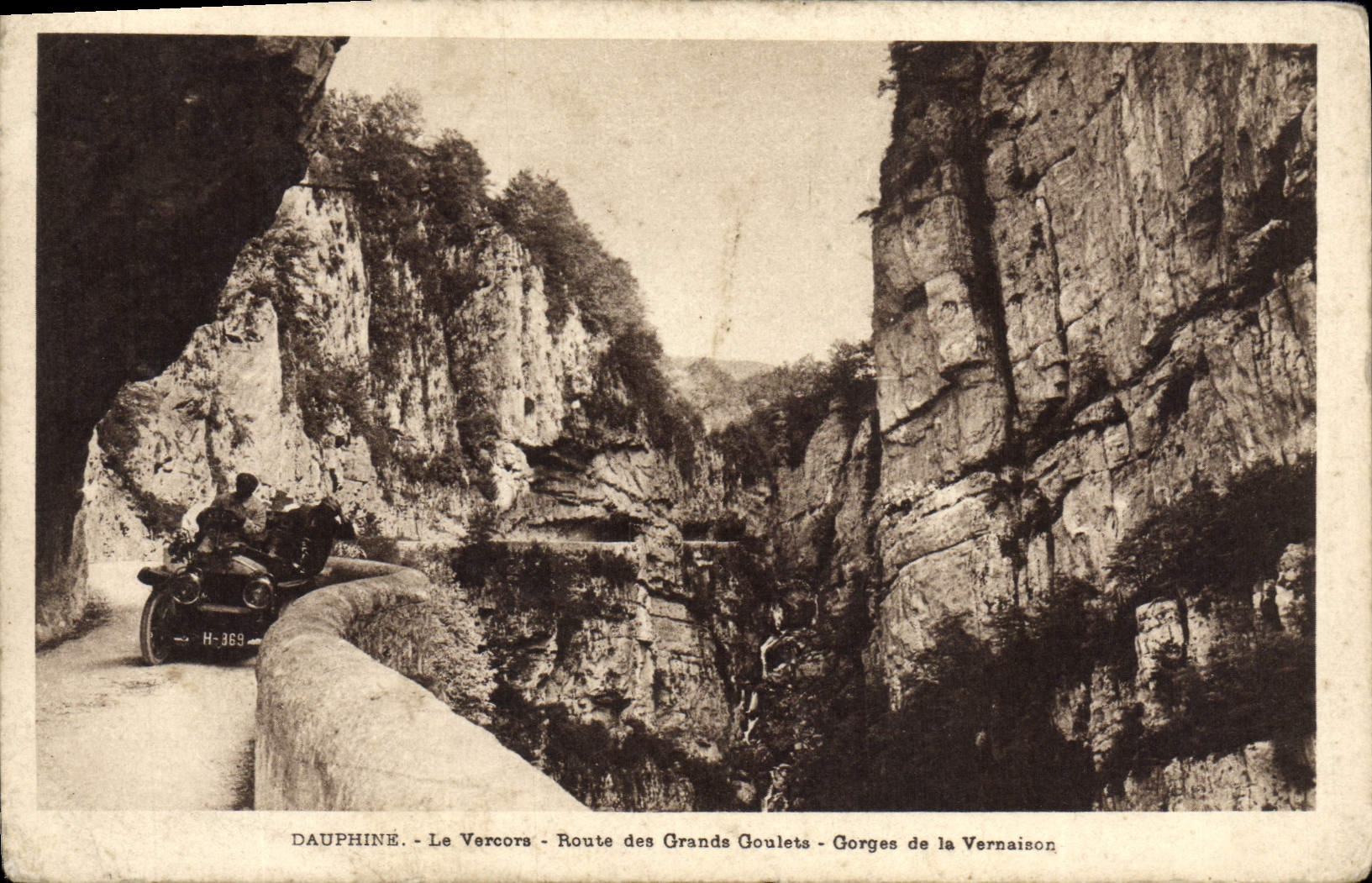 Le Vercors - Route des Grands Goulets - Gorges de la Vernaison — DAUPHINE