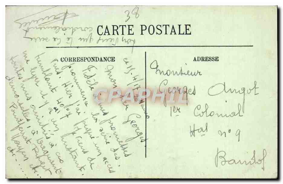 CPA Grenoble Le Saint Eynard et les Quais — Verso