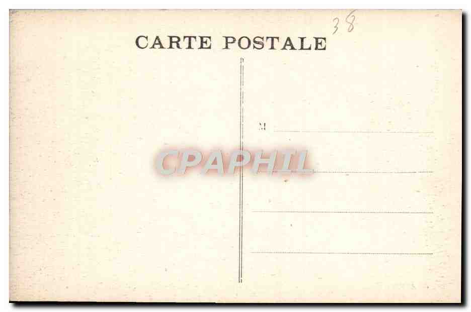 CPA Grenoble Pont de L'Esplanade Les Forts et la manutention militaire — Verso