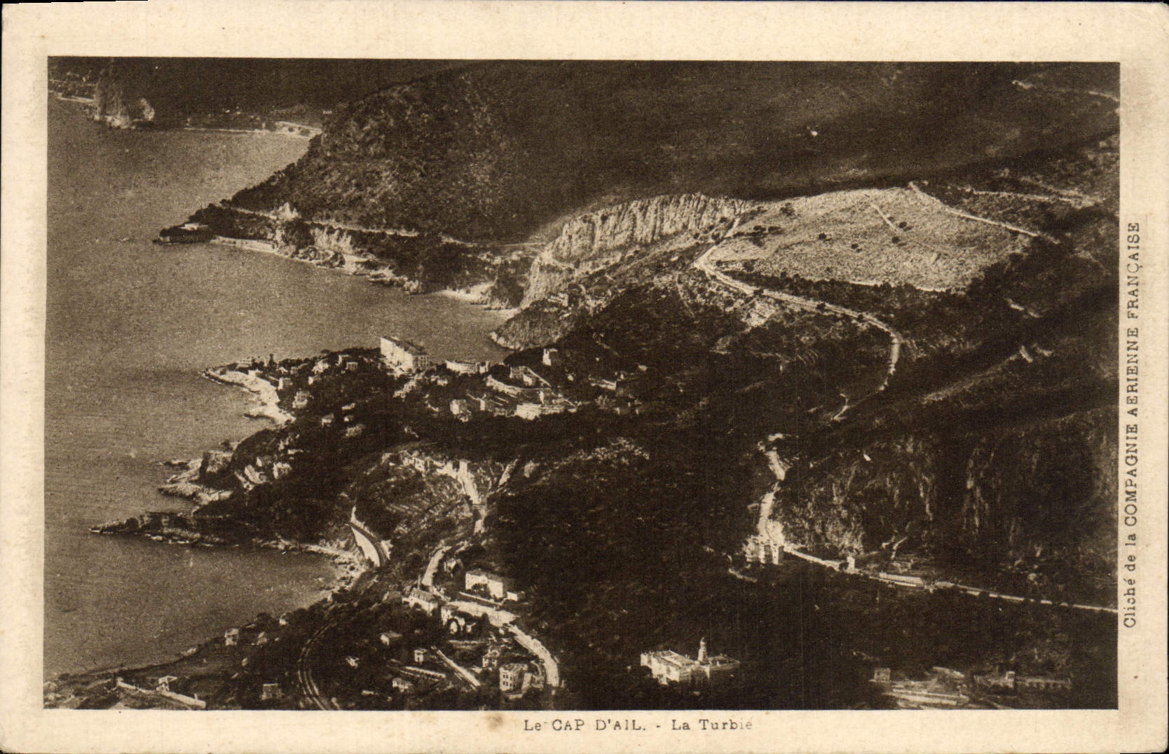CPA Le Cap d'Ail La Turbie 