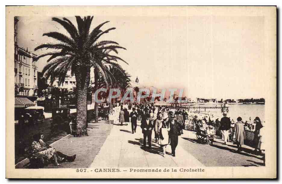 CPA Cannes Promenade de la Croisette