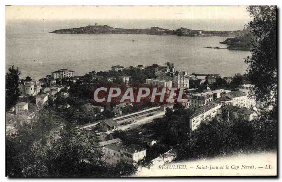 CPA Beaulieu Saint Jean et le Cap Ferrat