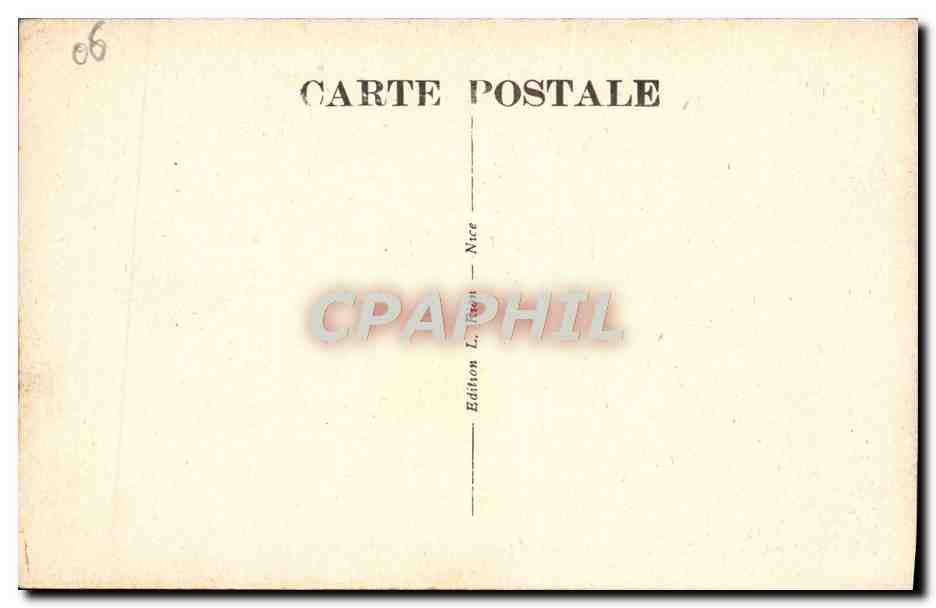 CPA Nice Cathedrale Russe Le maitre autel Inconostase Russie Russia — Rückseite