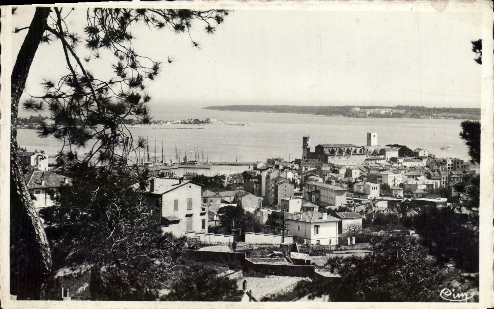 CPM Cannes Vue Sur le Mont Chevalier