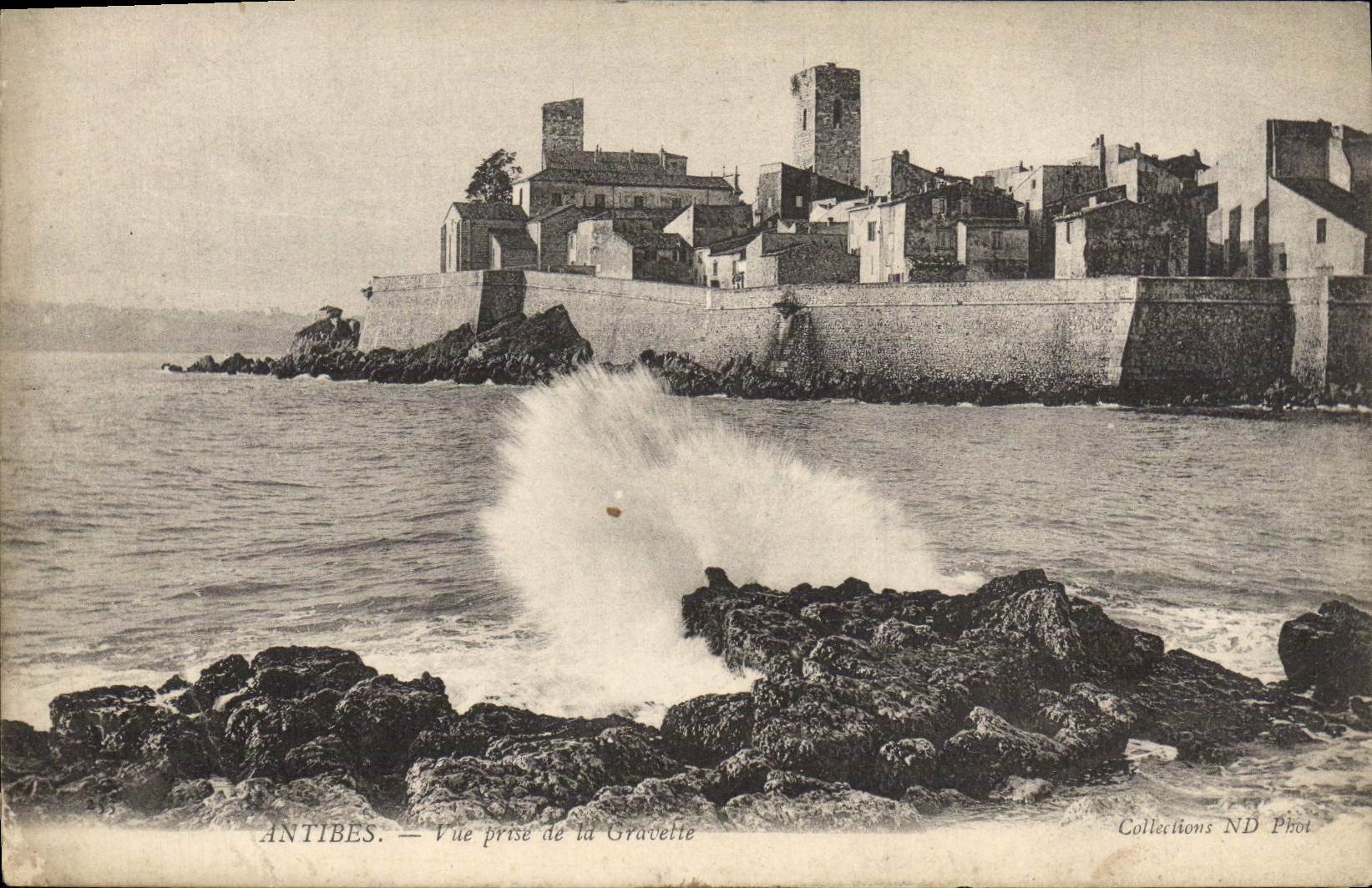 CPA Antibes Vue Prise de la Gravette