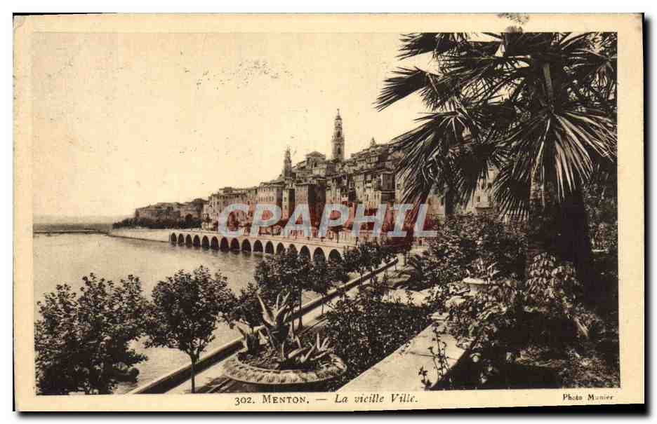 CPA Menton La Vieille Ville