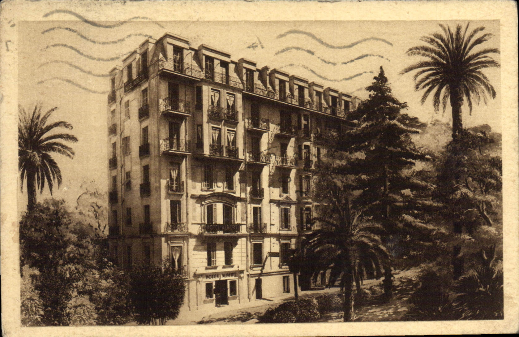 CPA Hotel Alberti Rue Nice