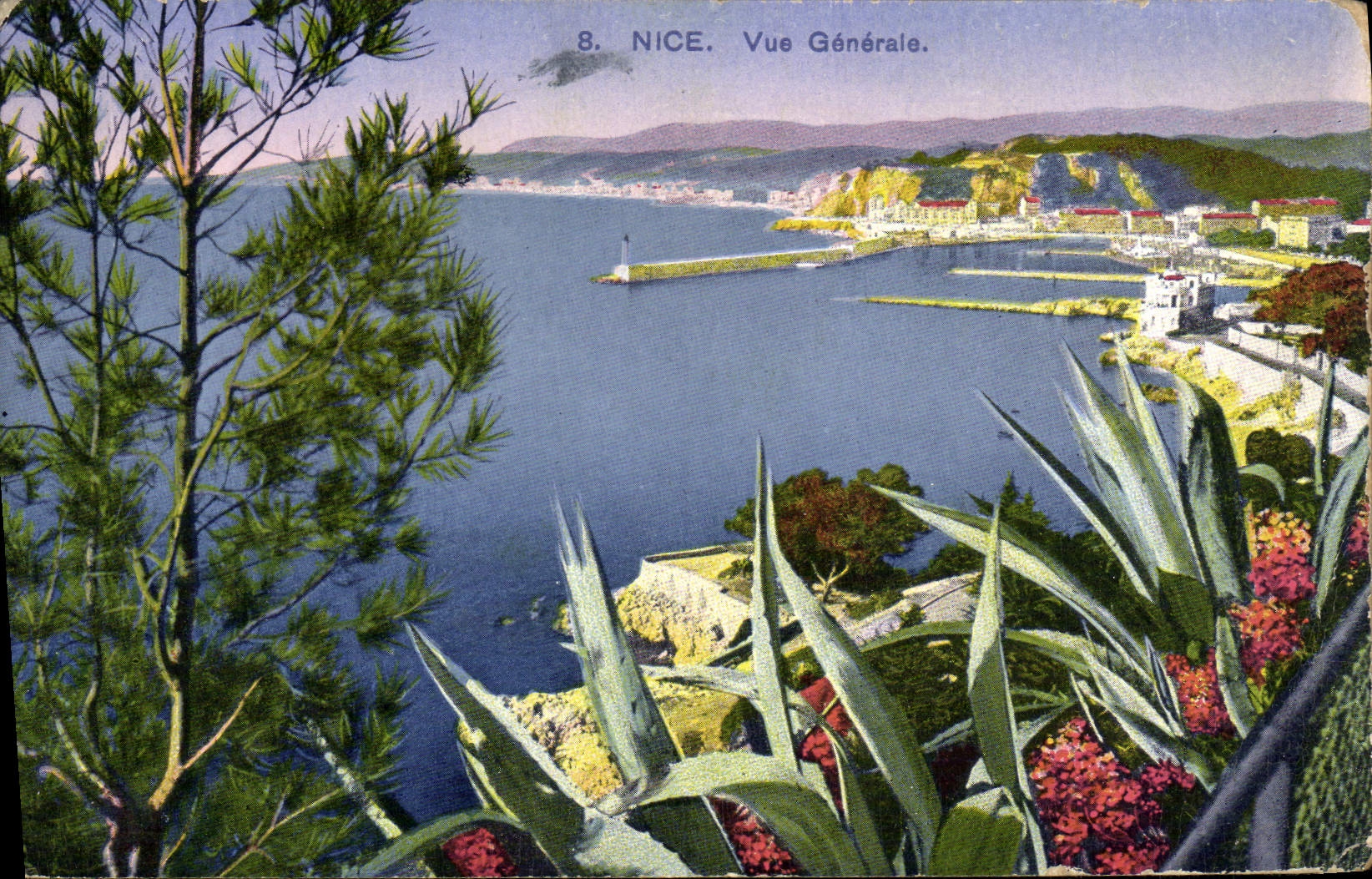 CPA Nice Vue Generale