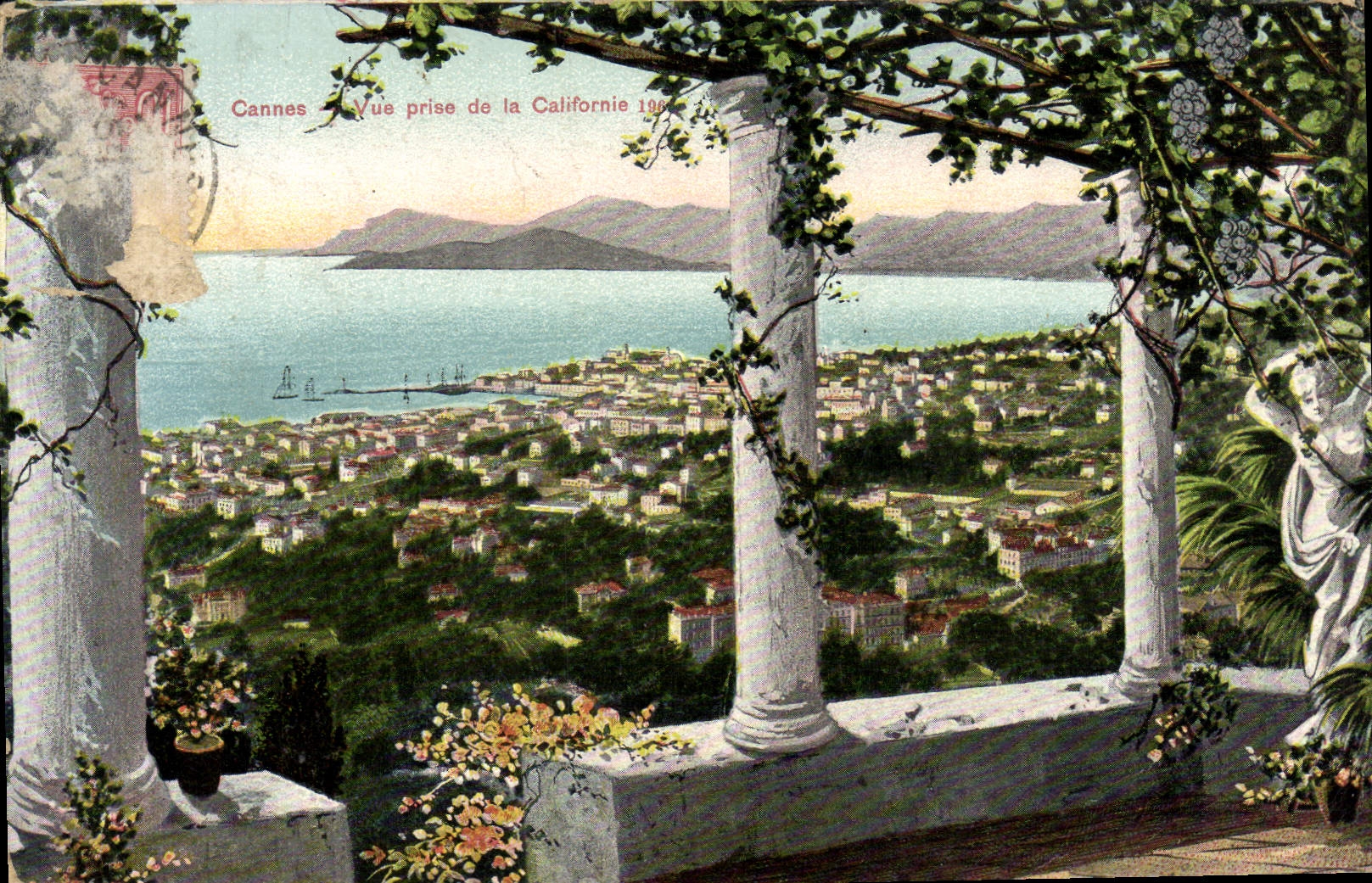 CPA Cannes Vue Prise de la Californie