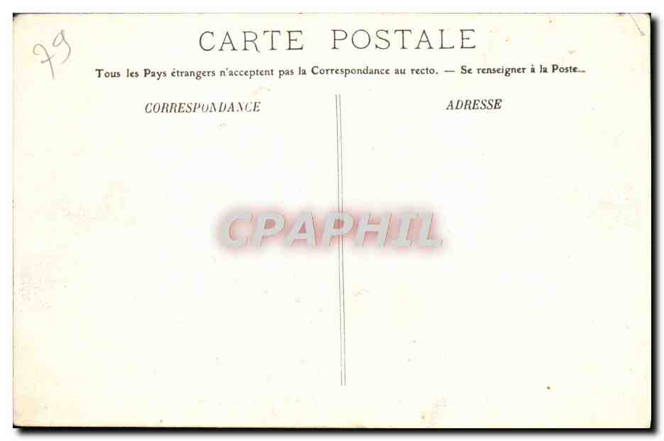 Vitry-Les-Rochers — Château de Madame de Sévigné — Série A — Reverso
